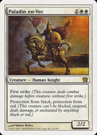 Paladin en-Vec [Ninth Edition] - Destination Retro