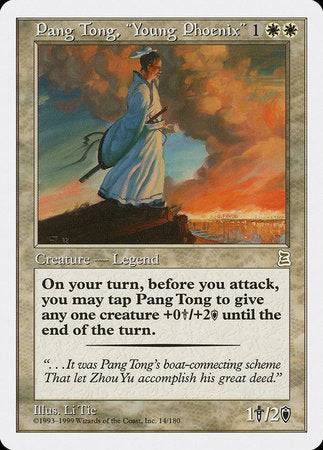 Pang Tong, "Young Phoenix" [Portal Three Kingdoms] - Destination Retro