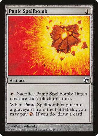 Panic Spellbomb [Scars of Mirrodin] - Destination Retro