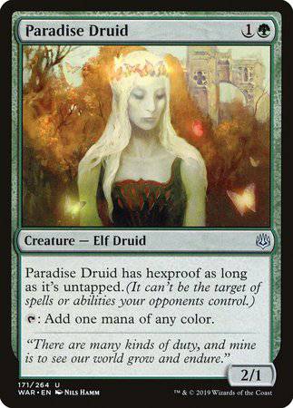 Paradise Druid [War of the Spark] - Destination Retro