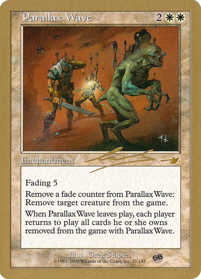 Parallax Wave (Nicolas Labarre) (SB) [World Championship Decks 2000] - Destination Retro