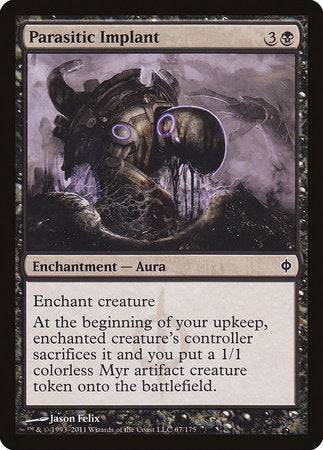 Parasitic Implant [New Phyrexia] - Destination Retro