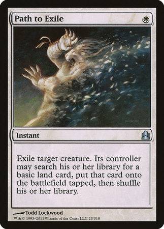Path to Exile [Commander 2011] - Destination Retro
