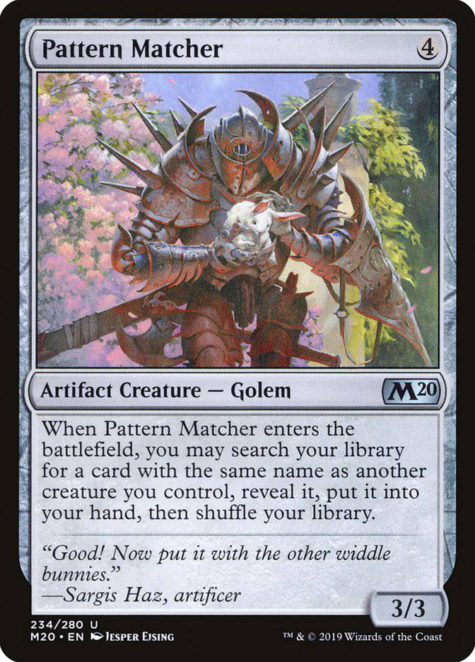 Pattern Matcher [Core Set 2020] - Destination Retro