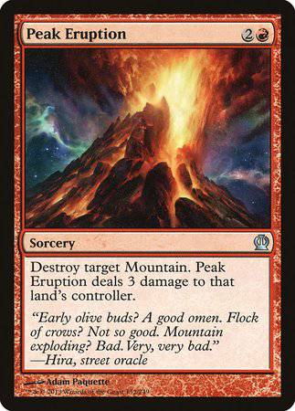 Peak Eruption [Theros] - Destination Retro