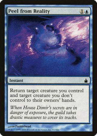 Peel from Reality [Ravnica: City of Guilds] - Destination Retro