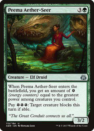 Peema Aether-Seer [Aether Revolt] - Destination Retro