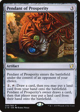 Pendant of Prosperity [Commander 2019] - Destination Retro