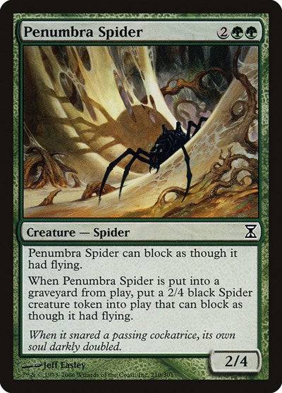 Penumbra Spider [Time Spiral] - Destination Retro
