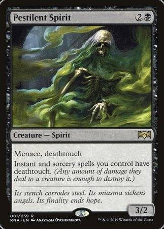 Pestilent Spirit [Ravnica Allegiance] - Destination Retro