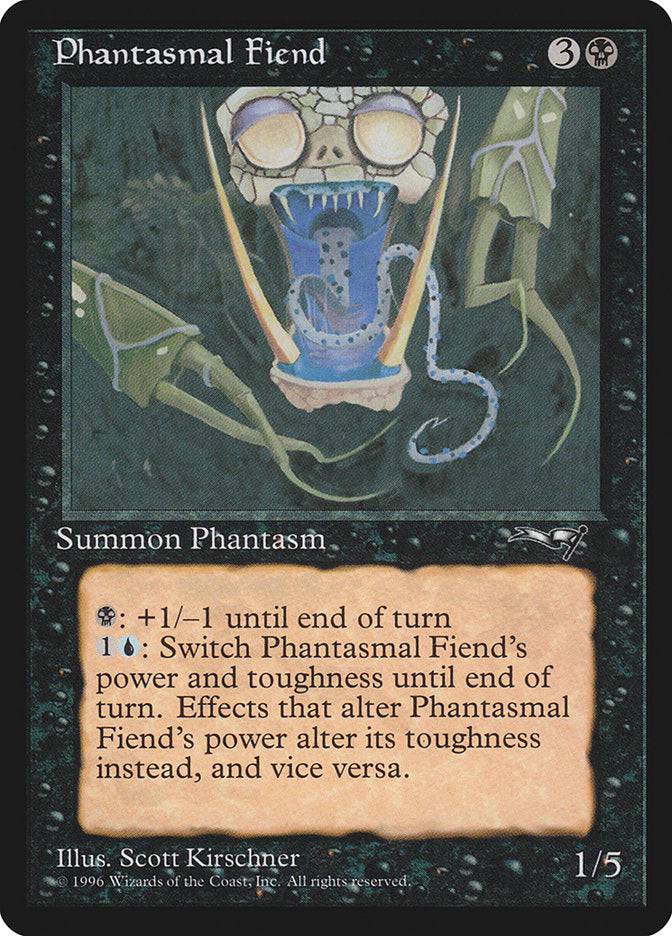 Phantasmal Fiend (Dark Green Background) [Alliances] - Destination Retro