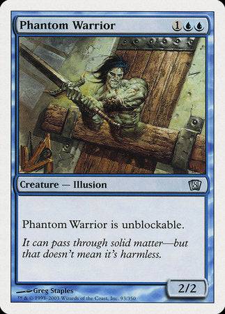 Phantom Warrior [Eighth Edition] - Destination Retro
