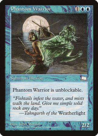 Phantom Warrior [Weatherlight] - Destination Retro