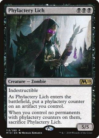 Phylactery Lich [Core Set 2019] - Destination Retro