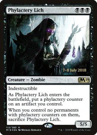 Phylactery Lich [Core Set 2019 Promos] - Destination Retro