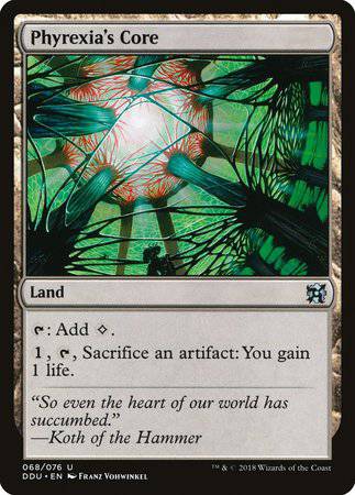 Phyrexia's Core [Duel Decks: Elves vs. Inventors] - Destination Retro