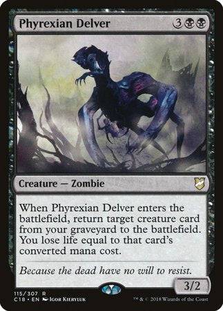 Phyrexian Delver [Commander 2018] - Destination Retro