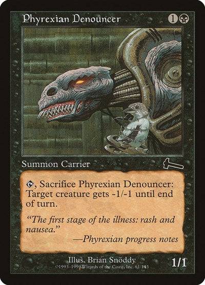 Phyrexian Denouncer [Urza's Legacy] - Destination Retro
