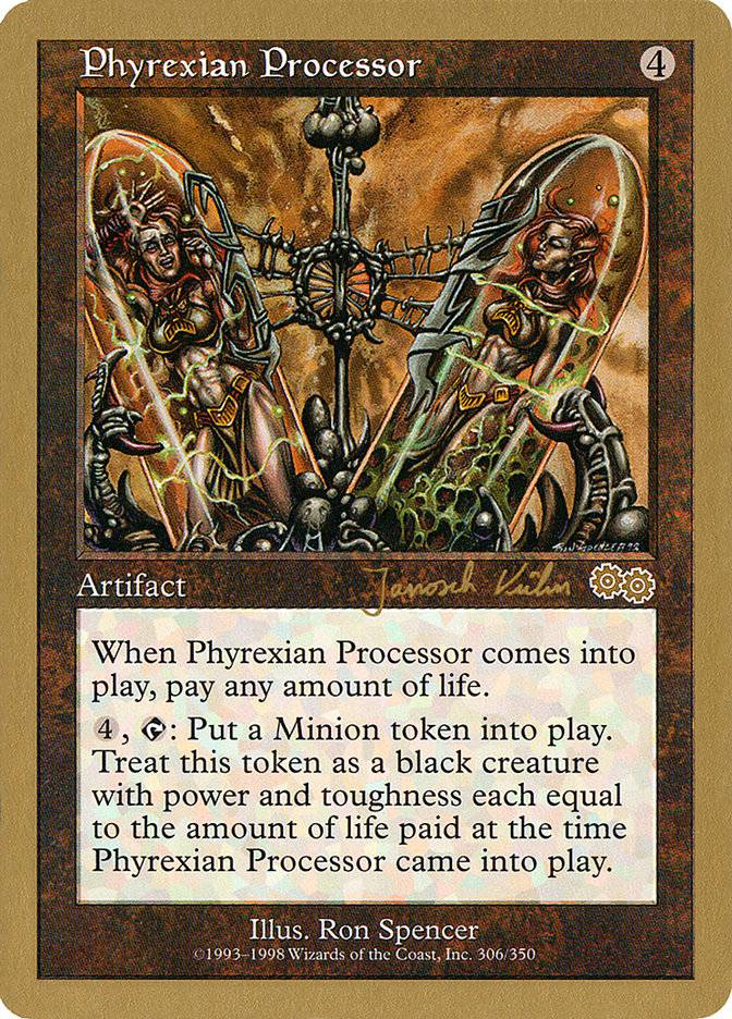 Phyrexian Processor (Janosch Kuhn) [World Championship Decks 2000] - Destination Retro