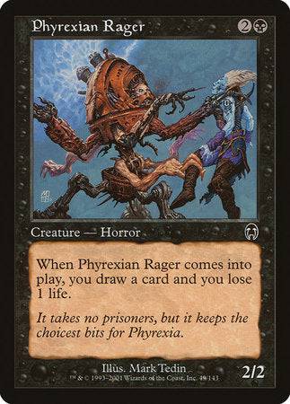 Phyrexian Rager [Apocalypse] - Destination Retro
