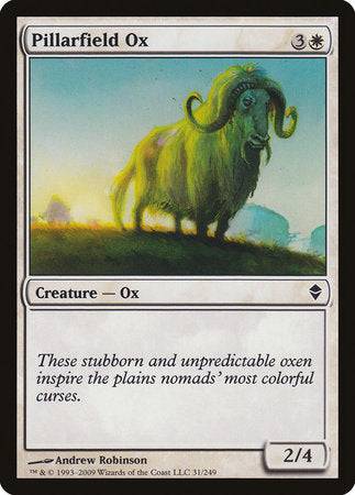 Pillarfield Ox [Zendikar] - Destination Retro
