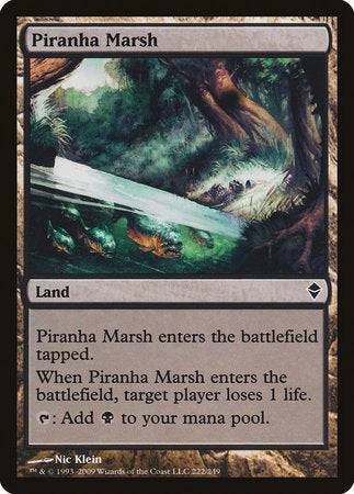 Piranha Marsh [Zendikar] - Destination Retro