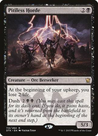 Pitiless Horde [Dragons of Tarkir] - Destination Retro