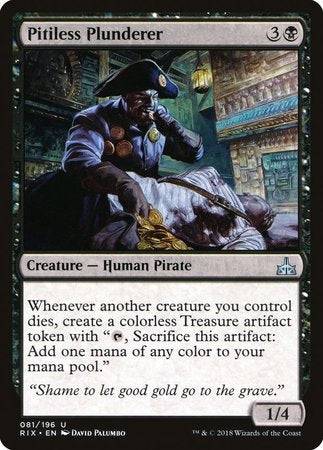 Pitiless Plunderer [Rivals of Ixalan] - Destination Retro