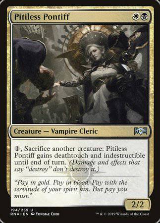 Pitiless Pontiff [Ravnica Allegiance] - Destination Retro