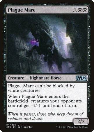 Plague Mare [Core Set 2019] - Destination Retro
