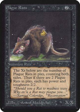 Plague Rats [Limited Edition Alpha] - Destination Retro