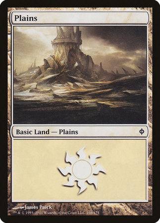 Plains (166) [New Phyrexia] - Destination Retro