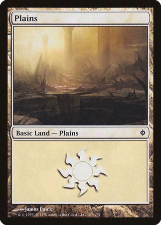 Plains (167) [New Phyrexia] - Destination Retro