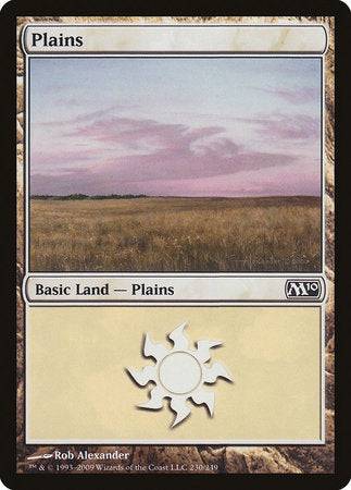 Plains (230) [Magic 2010] - Destination Retro