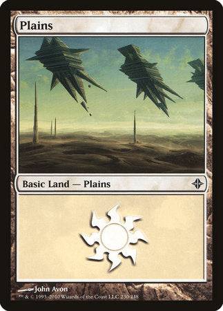 Plains (230) [Rise of the Eldrazi] - Destination Retro