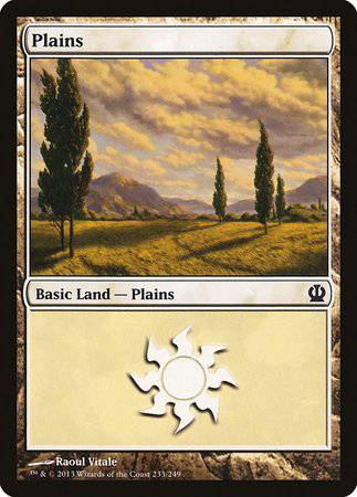Plains (233) [Theros] - Destination Retro