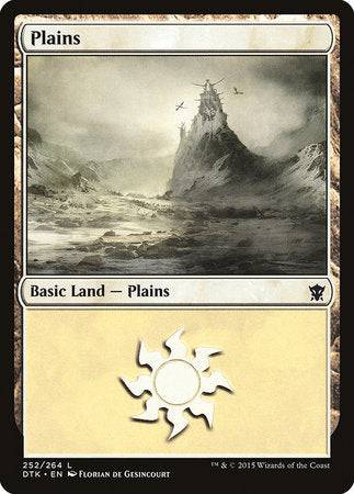 Plains (252) [Dragons of Tarkir] - Destination Retro