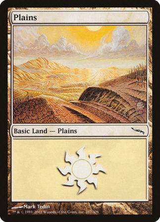 Plains (287) [Mirrodin] - Destination Retro