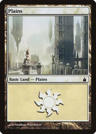 Plains (287) [Ravnica: City of Guilds] - Destination Retro
