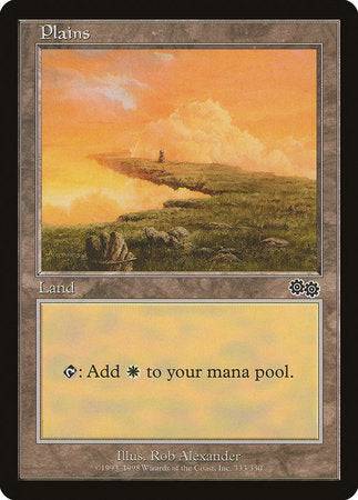Plains (333) [Urza's Saga] - Destination Retro
