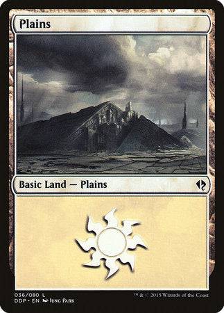 Plains (36) [Duel Decks: Zendikar vs. Eldrazi] - Destination Retro