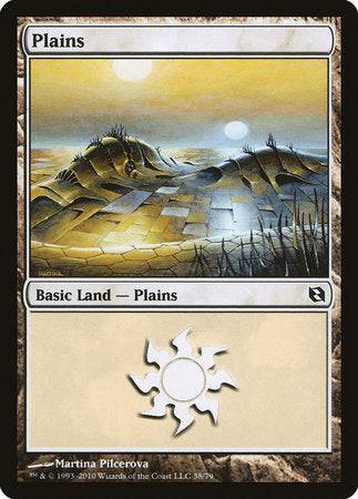 Plains (38) [Duel Decks: Elspeth vs. Tezzeret] - Destination Retro