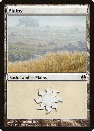 Plains (67) [Duel Decks: Phyrexia vs. the Coalition] - Destination Retro
