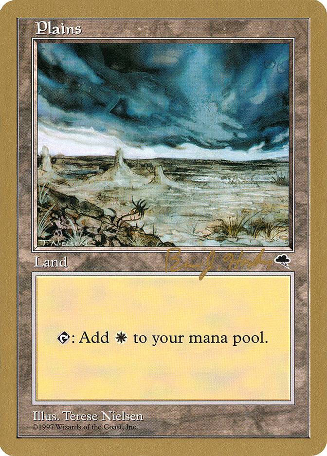 Plains (bh334) (Brian Hacker) [World Championship Decks 1998] - Destination Retro