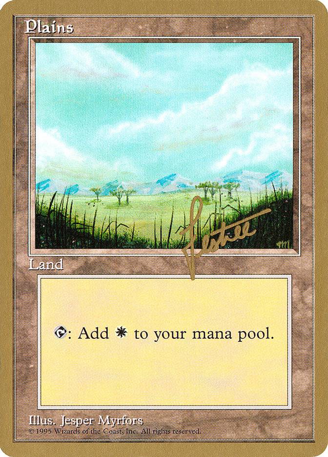 Plains (bl365) (Bertrand Lestree) [Pro Tour Collector Set] - Destination Retro