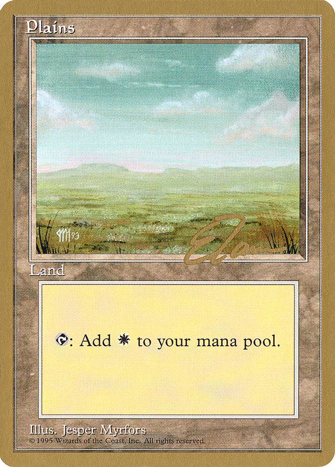 Plains (et364) (Eric Tam) [Pro Tour Collector Set] - Destination Retro