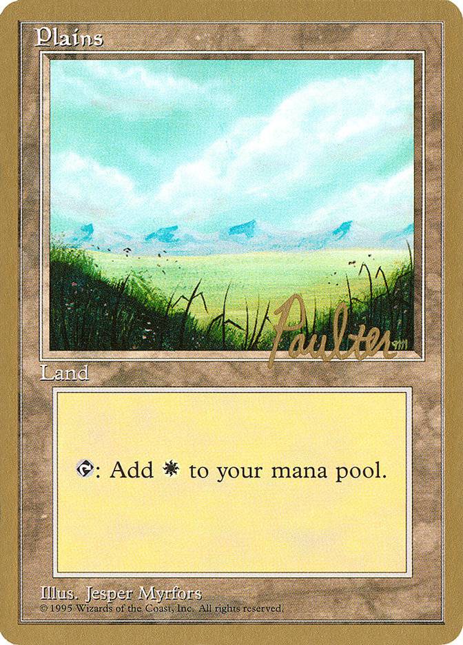 Plains (pp366) (Preston Poulter) [Pro Tour Collector Set] - Destination Retro