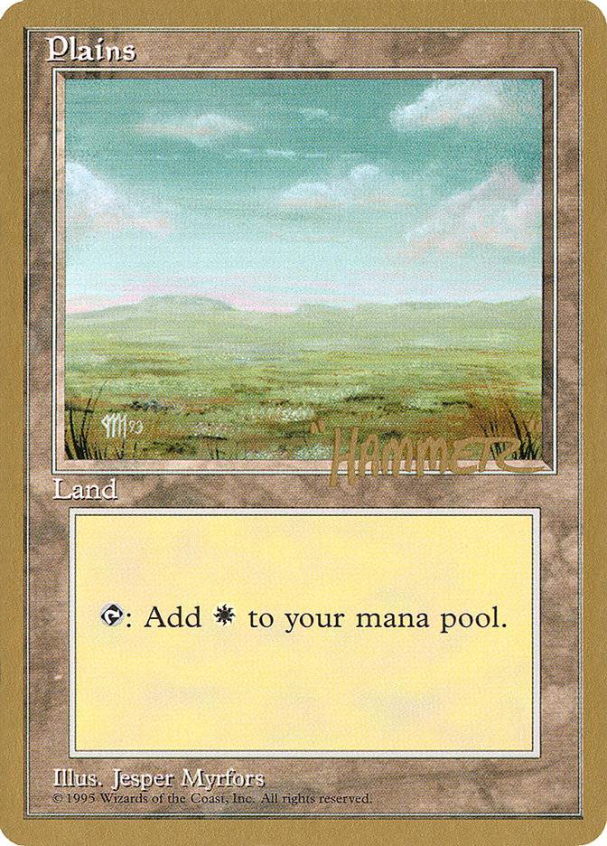Plains (shr364) (Shawn "Hammer" Regnier) [Pro Tour Collector Set] - Destination Retro