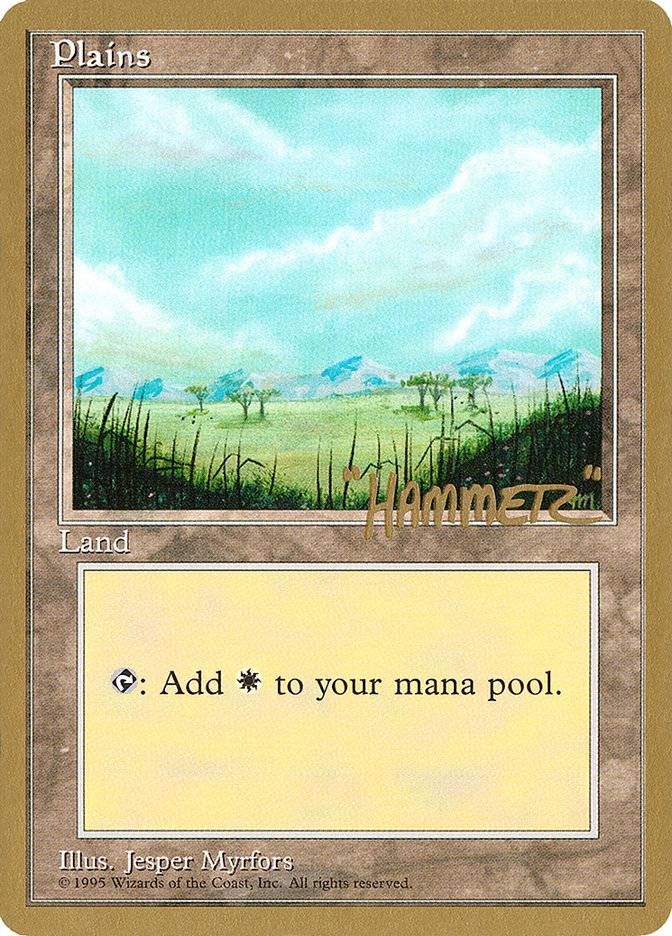 Plains (shr365) (Shawn "Hammer" Regnier) [Pro Tour Collector Set] - Destination Retro