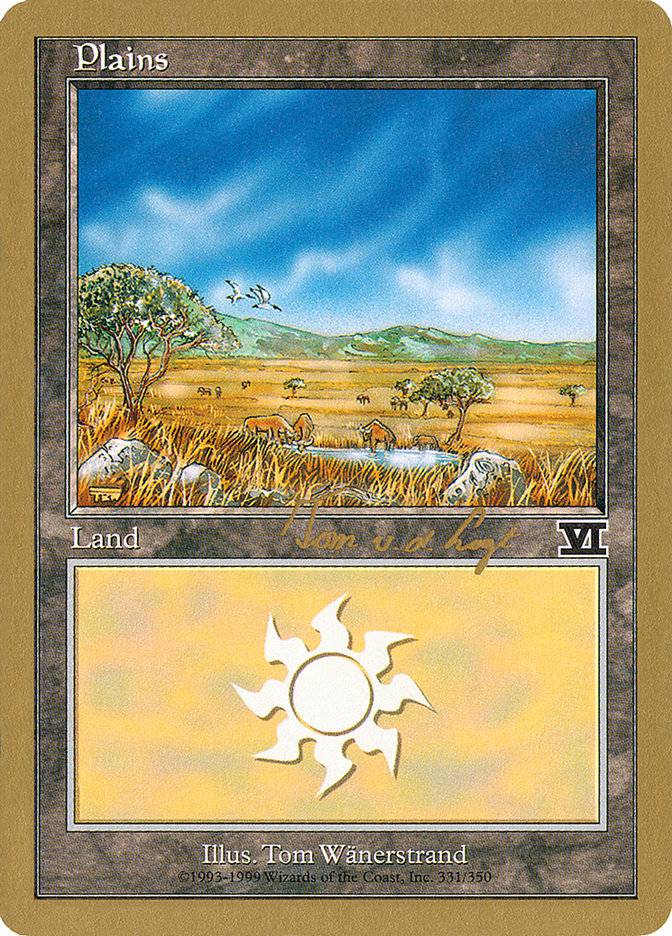 Plains (tvdl331) (Tom van de Logt) [World Championship Decks 2000] - Destination Retro
